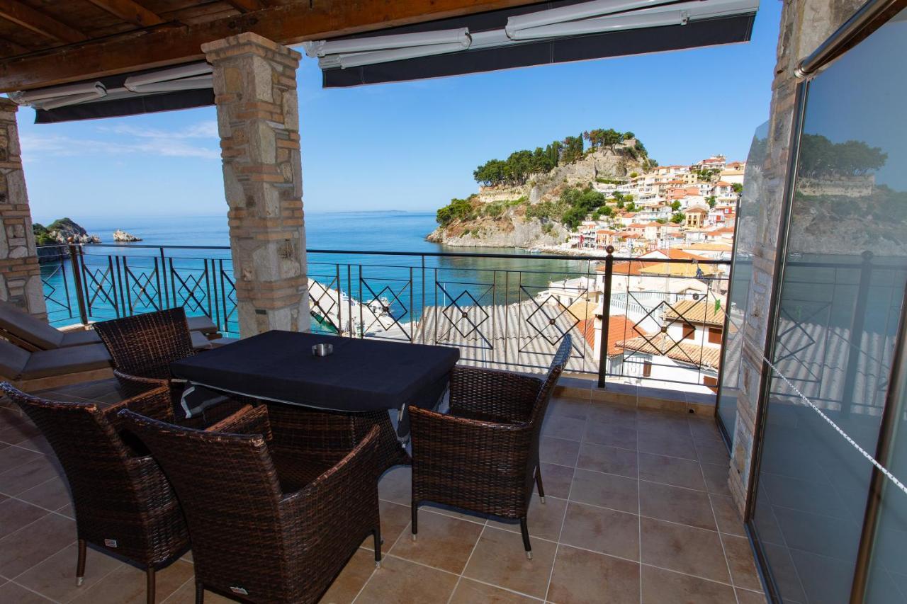 Apartmán Petros Penthouse Parga Exteriér fotografie