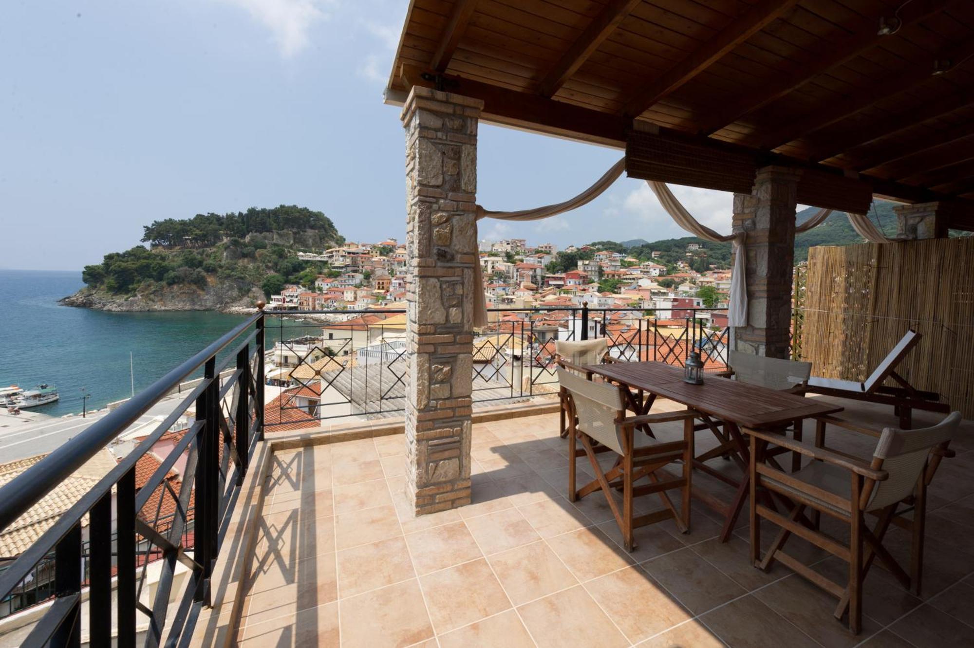 Apartmán Petros Penthouse Parga Exteriér fotografie